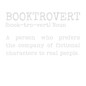 Booktrovert - Noun (gray)