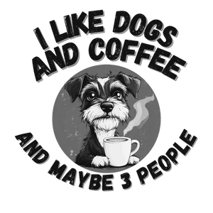 I like dogs and coffee - Foxterrier