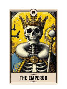 Tarot Card: Yellow Moon - 4 The Emperor