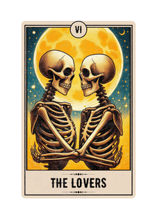 Tarot Card: Yellow Moon - 6 The Lovers