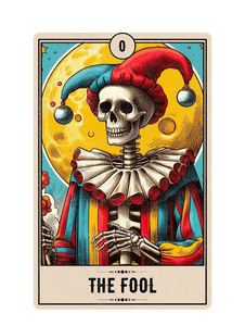 Tarot Card: Yellow Moon - 0 The Fool_2