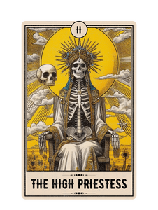 Tarot Card: Yellow Moon - 2 The High Priestess_2