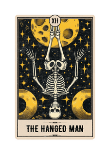 Tarot Card: Yellow Moon - 12 The hanged man