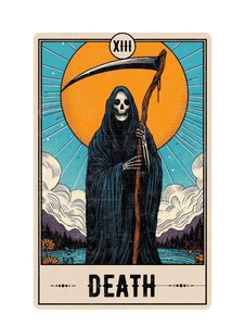 Tarot Card: Yellow Moon - 13 Death_3