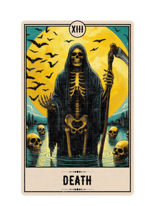 Tarot Card: Yellow Moon - 13 Death_2