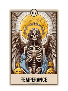 Tarot Card: Yellow Moon - 14 Temperance