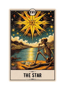 Tarot Card: Yellow Moon - 17 The Star