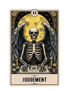 Tarot Card: Yellow Moon - 20 Judgement