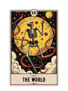 Tarot Card: Yellow Moon - 21 The World