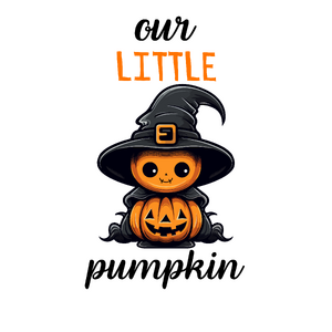 Our little pumpkin: the pumpkin witch