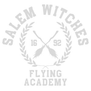 Salem Witches Flying Academy (gray)