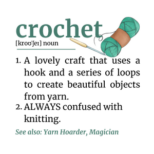 Crochet noun (black)