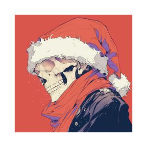 Skeleton Santa