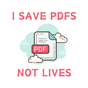 I save PDFs